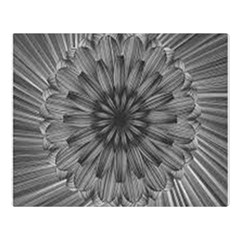 Sunflower Print Double Sided Flano Blanket (large)  by NSGLOBALDESIGNS2