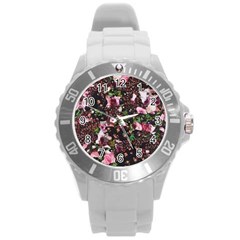 Victoria s Secret One Round Plastic Sport Watch (l) by NSGLOBALDESIGNS2