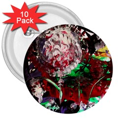 Dedelion 3  Buttons (10 Pack)  by bestdesignintheworld