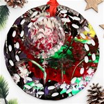 DEDELION Round Filigree Ornament (Two Sides) Front