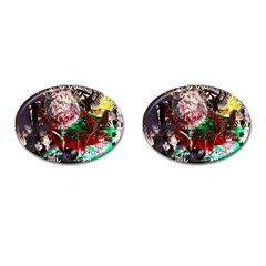 Dedelion Cufflinks (oval) by bestdesignintheworld