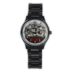 St Sv Logo2 Sport Metal Watch (black)