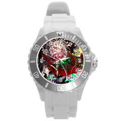 Dedelion Round Plastic Sport Watch (l) by bestdesignintheworld