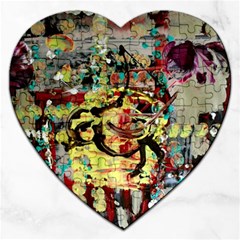 Little Bird Jigsaw Puzzle (heart) by bestdesignintheworld