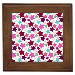 Stars Pattern Framed Tiles