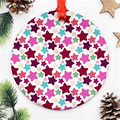 Stars Pattern Ornament (Round)