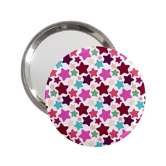 Stars Pattern 2.25  Handbag Mirrors