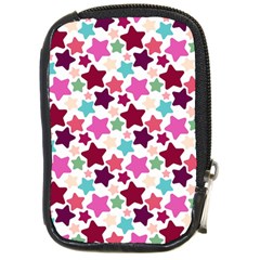 Stars Pattern Compact Camera Leather Case