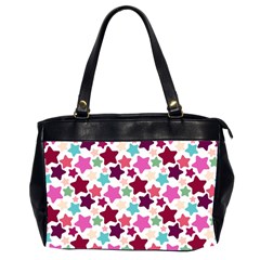 Stars Pattern Oversize Office Handbag (2 Sides)