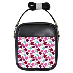 Stars Pattern Girls Sling Bag