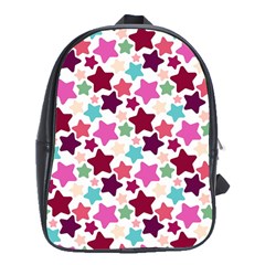 Stars Pattern School Bag (XL)