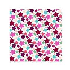 Stars Pattern Small Satin Scarf (Square)