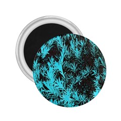 Blue Etched Background 2.25  Magnets