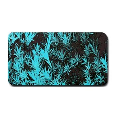 Blue Etched Background Medium Bar Mats