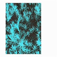 Blue Etched Background Small Garden Flag (Two Sides)