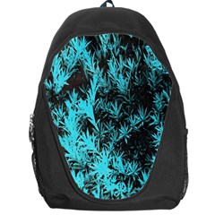 Blue Etched Background Backpack Bag