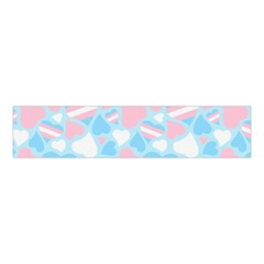 Transgender Pride Hearts; A Cute Trans Pride Motif! Velvet Scrunchie by PrideMarks