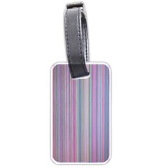 Broken Tv Screen Luggage Tags (one Side)  by dressshop