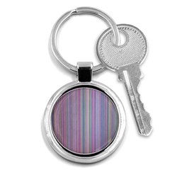 Broken Tv Screen Key Chains (round)  by dressshop