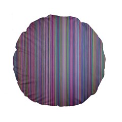 Broken Tv Screen Standard 15  Premium Flano Round Cushions by dressshop