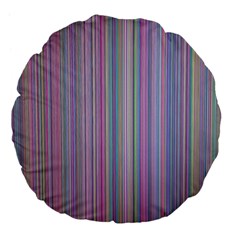 Broken Tv Screen Large 18  Premium Flano Round Cushions by dressshop