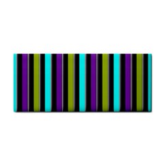 Retro Stripe 1 Vertical Retro Stripe 1 Hand Towel by dressshop