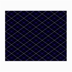 Blue Plaid  Small Glasses Cloth (2-side) by dressshop