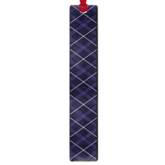 Blue Plaid  Large Book Marks by dressshop