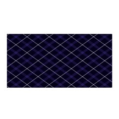 Blue Plaid  Satin Wrap by dressshop