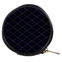 Blue Plaid  Mini Makeup Bag by dressshop