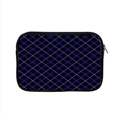 Blue Plaid  Apple Macbook Pro 15  Zipper Case by dressshop