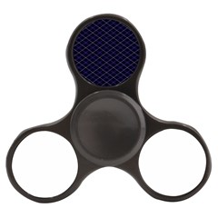 Blue Plaid  Finger Spinner