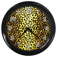 Leopard 1 Leopard A Wall Clock (black) by dressshop