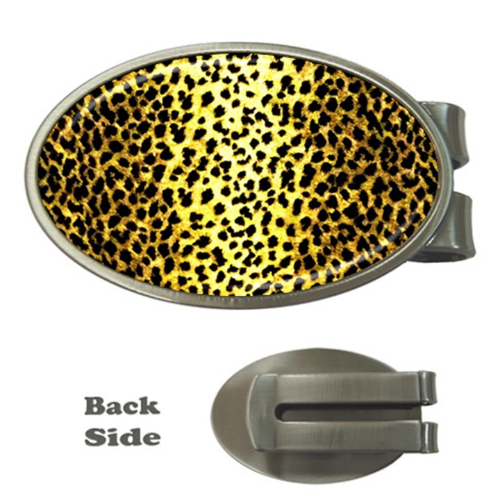 Leopard 1 Leopard A Money Clips (Oval) 