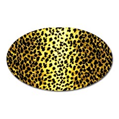 Leopard 1 Leopard A Oval Magnet by dressshop