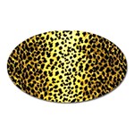 Leopard 1 Leopard A Oval Magnet Front