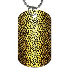 Leopard 1 Leopard A Dog Tag (two Sides) by dressshop