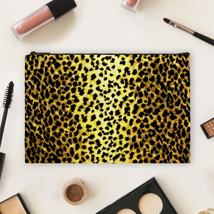 Leopard 1 Leopard A Cosmetic Bag (Large)