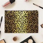 Leopard 1 Leopard A Cosmetic Bag (Large) Back