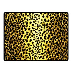 Leopard 1 Leopard A Fleece Blanket (small) by dressshop