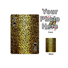 Leopard 1 Leopard A Playing Cards 54 (mini) by dressshop