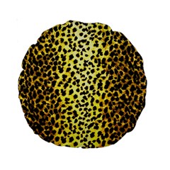 Leopard 1 Leopard A Standard 15  Premium Round Cushions by dressshop