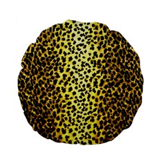 Leopard 1 Leopard A Standard 15  Premium Flano Round Cushions by dressshop