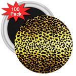 Leopard Version 2 3  Magnets (100 pack) Front