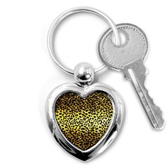 Leopard Version 2 Key Chains (heart)  by dressshop