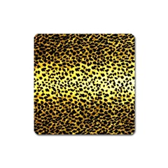 Leopard Version 2 Square Magnet by dressshop