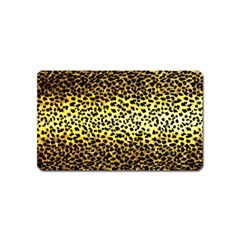 Leopard Version 2 Magnet (name Card) by dressshop