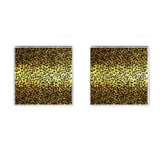 Leopard Version 2 Cufflinks (square) by dressshop