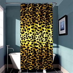 Leopard Version 2 Shower Curtain 36  X 72  (stall)  by dressshop