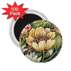 Retro Vintage Floral 2 25  Magnets (100 Pack)  by dressshop